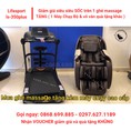 Khám phá Siêu Phẩm ghế massage LIFESPORT 350PLUS ls350plus Giảm Giá Sập Sàn Mua Ghế TẶNG Máy Chạy Bộ
