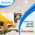 Khám phá không gian làm việc sáng tạo tại Hanoi Office Tô Hiệu Giá cho thuê chỉ từ 650k/ tháng