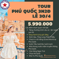 Tour du lịch đảo ngọc Phú Quốc lễ 30/4 3N2Đ