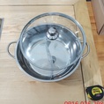 Cung cấp nồi lẩu inox hai ngăn tròn cho nhà hàng quán ăn