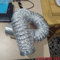 Cung cấp ống gió nhôm nhún, ống bạc mềm cho nhà hàng