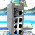 EDS 208 M ST: Switch công nghiệp Ethernet với 7 cổng 10/100BaseT X và 1 100BaseF X
