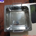Nồi lẩu inox một ngăn vuông cho nhà hàng giá rẻ tại Thanh Hóa
