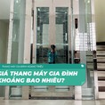 Giá thang máy gia đình khoảng bao nhiêu Tải trọng 250kg 400kg