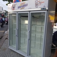 Tủ mát 3 cửa hiệu Sanyo dung tích 1500L mới 93%