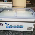 Tủ đông mặt kiếng hiệu Alaska 500L mới 95%