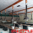 Ống hút khói bếp nướng than Hàn Quốc chất lượng
