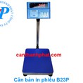 Cân bàn điện tử in tem phiếu 200kg/20g 40x50cm