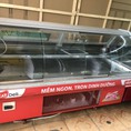Tủ trưng bày thit nguội, hải sản hiệu carier mới 98%