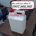 Bán can nhựa đựng hóa chất tại hà nội, can nhựa đựng axit, can nhựa dùng trong công nghiệp