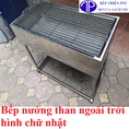 Bếp nướng than ngoài trời chân co rút giá rẻ tại Quảng Ngãi