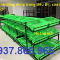 Sọt nhựa cao 15, khay nhựa, Sọt nhựa hs008, sóng nhựa đựng rau củ quả