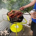 Bếp nướng than ngoài trời, dùng cho tiệc nướng, mang đi du lịch LM11009