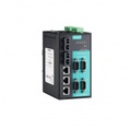 NPort S8455I SS SC: 4 cổng RS 232/422/485, 3 cổng 10/100M Ethernet, 2 cổng Quang đơn chế độ 100M với đầu nối SC,15 KV ES