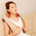 Máy massage Ayosun Hàn Quốc giảm đau vai cổ gáy hiệu quả với 16 bi hồng ngoại