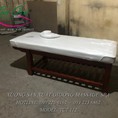 Giá cung cấp giường massage toàn thân khung gỗ tại bắc giang