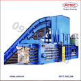 Máy Ép Rác Thải Kiện Ngang Buộc Dây Tự Động