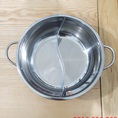 Cung cấp nồi lẩu inox tròn hai ngăn âm bàn tại Hải Phòng