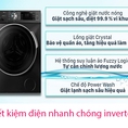 máy giặt casper 8.5 kg lồng ngang