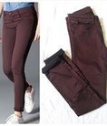 Quần Jeans, Kaki, vải Mango Basics, form ôm, đứng quần.