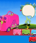 Vali kéo du lịch Trunki cho bé
