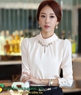 Áo Cổ Lọ Dài Tay phong cách thời thượng