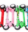 Xe trượt scooter,xe trượt 3 bánh cho trẻ em,xe trượt scooter bánh phát sáng có chuông