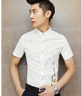 HOT HOT HOT.. Hàng mới về Sơ mi cực chất cho các bot boy sành điệu : Dáng chuẩn, chất xịn, mát, không nhăn..