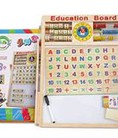Bảng từ 2 mặt Education Board và bộ chữ số cho bé