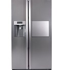 4 mẫu sbs Sharp: Tủ lạnh sbs sharp SJ D60L/MWB ST, SJ X60L/MWB ST lấy đá và nước ngoài