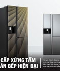 Hitachi RM700agpav4xdia: Tủ lạnh SBS Hitachi Inverter RM700agpav4xdia, 584 lít 3 cửa
