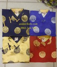 Áo dài Gấm Thái tuấn cho bé trai, hàng có sẵn, chất liệu đẹp, giá cạnh tranh