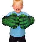 Găng tay bông khổng lồ Spiderman Người Nhện, Ironman Người Sắt, Hulk Khổng Lồ Xanh hóa trang Halloween cho bé