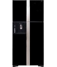 Tủ lạnh 4 cánh Hitachi R W660FPGV3XGBK 540 lít, màu đen, kiểu tủ side by side french door giá hấp dẫn