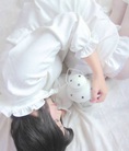 NEW: Đầm trắng tay dài cổ sen vintage