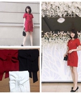 Đầm chéo dây cách điệu vnxk