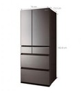 Rẻ nhất tại kho Tủ lạnh Panasonic NR F610GT X2 nhập khẩu nguyên chiếc từ Nhật Bản