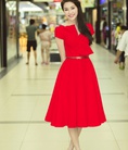 Váy liền đỏ