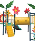 Cầu trượt , xích đu, đu quay, thú nhún, bập bênh, nhà banh công ty sản xuất giá ưu tiên cho mầm non