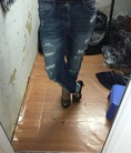 Jeans big size nữ từ cỡ 30 đến 36 ,quần jean rách bigsize 60kg đến 90kg , hàng có sẵn