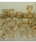 Bộ đồ chơi ghép gỗ 184 chi tiết cho bé