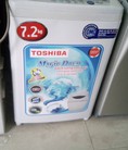 máy giặt cửa trên 7,2kg Toshiba lòng giặt rộng
