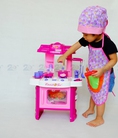 Bộ bếp hồng nhập khẩu trẻ em