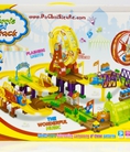 Xe Lửa Chạy Đường Ray, Đu Quay 122 Miếng Ghép