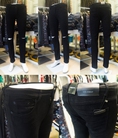 Jeans Dolce Gabbana cạp cao sẻ gối