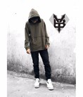 Áo khoác chui đầu có nón áo hoodie