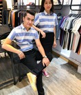 Áo Sơ Mi Sọc Ngang 0660