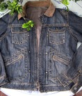 Jacket da Hi Buxter, made in Poland, new 100%, size L, Jacket denim Zara hai lớp, authentic genuine size M