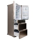 Giá tủ lạnh Panasonic NR F510gtw, nr f510gtn2, màu trắng và sâm banh về hàng