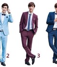 Áo vest nam body hàn quốc, vest cưới, vest công sở kiểu dáng trẻ